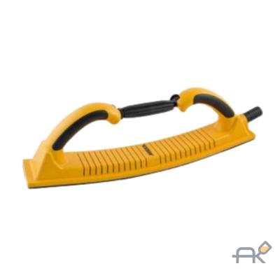 Рубанок регулируемый гибкий 70x400 жёлтый